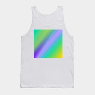 blue green orange abstract texture background pattern Tank Top